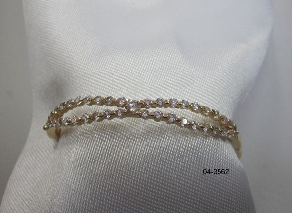 Pulseiras com zircônia 3562