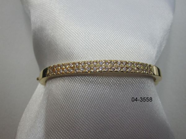 Pulseiras com zircônia 3558